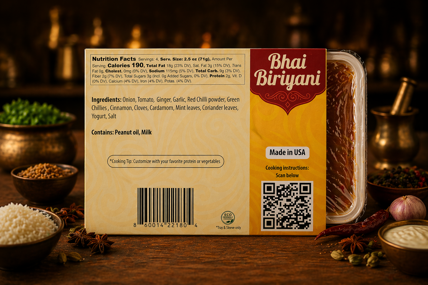 Bhai Biriyani Base - 10oz