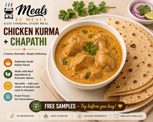 Chicken Kurma + Chapathi