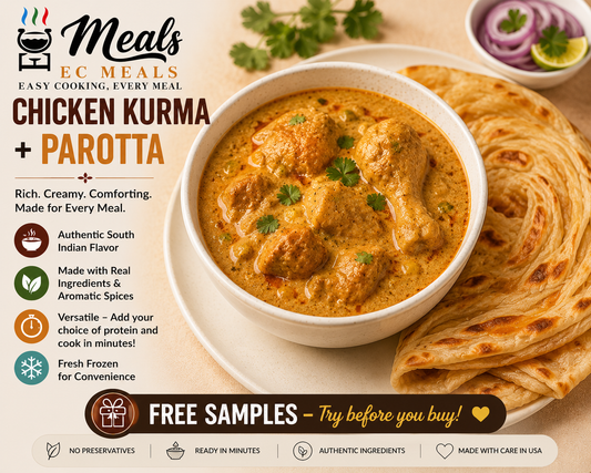 Chicken Kurma + Parotta