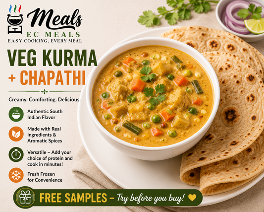 Veg Kurma + Chapathi